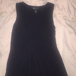 Lane Bryant black midi dress